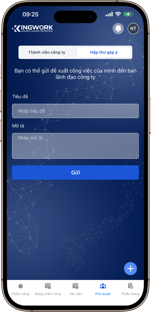 Mobile App - Phiếu lương